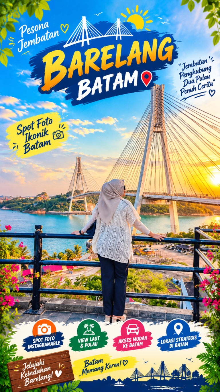 Pesona Barelang Batam Saat Senja