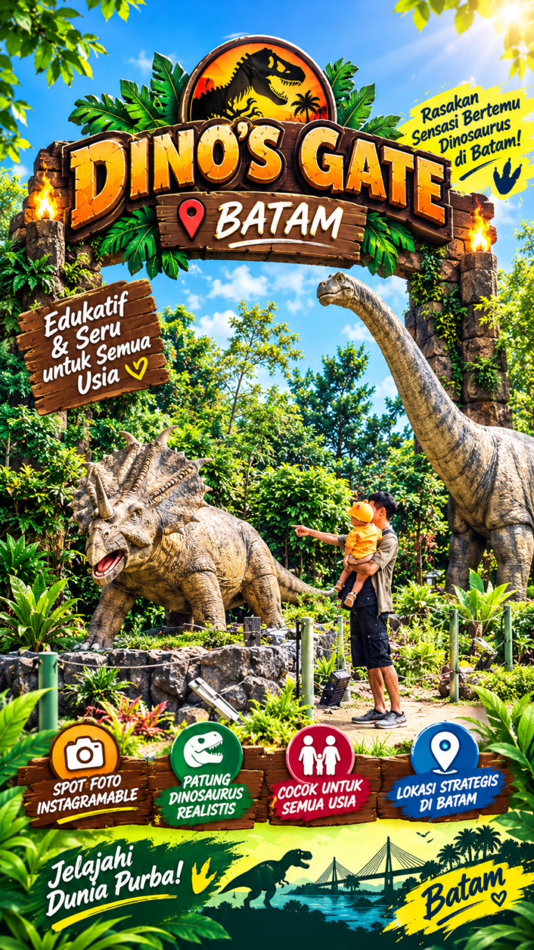 Petualangan Dinosaurus di Batam (1)