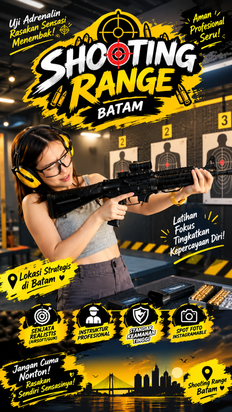 Poster Shooting Range Batam Semarak